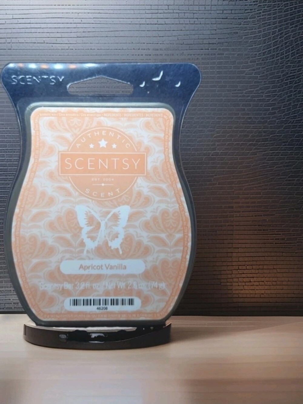 RETIRED Scentsy Bar Apricot Vanilla New